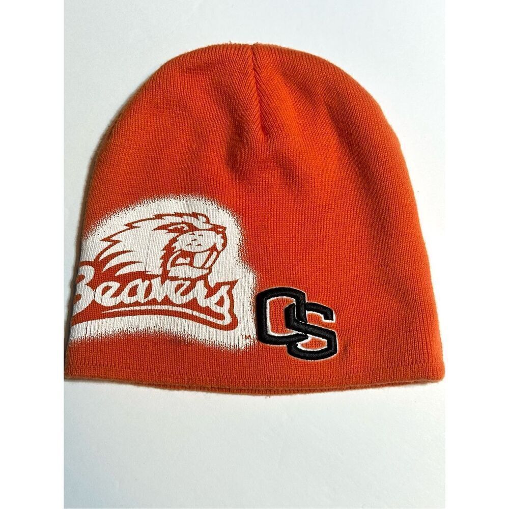 Top of the World Oregon State beavers orange beanie hat one size